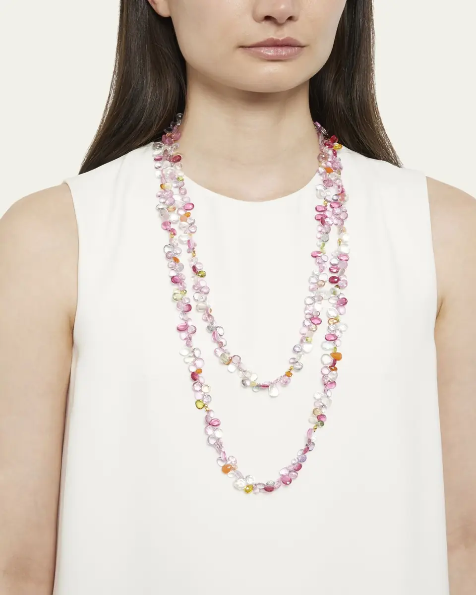 Meredith Frederick Multicolor Briolette Necklace | Thumbnail 2