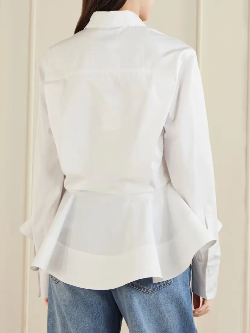 Stella McCartney Cotton-poplin Shirt | Thumbnail 4 Stella McCartney Cotton-poplin Shirt | Thumbnail 4