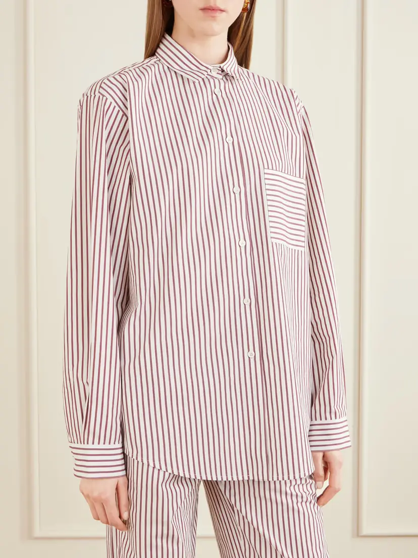 Lido Striped Cotton-poplin Shirt | Thumbnail 3 Lido Striped Cotton-poplin Shirt | Thumbnail 3