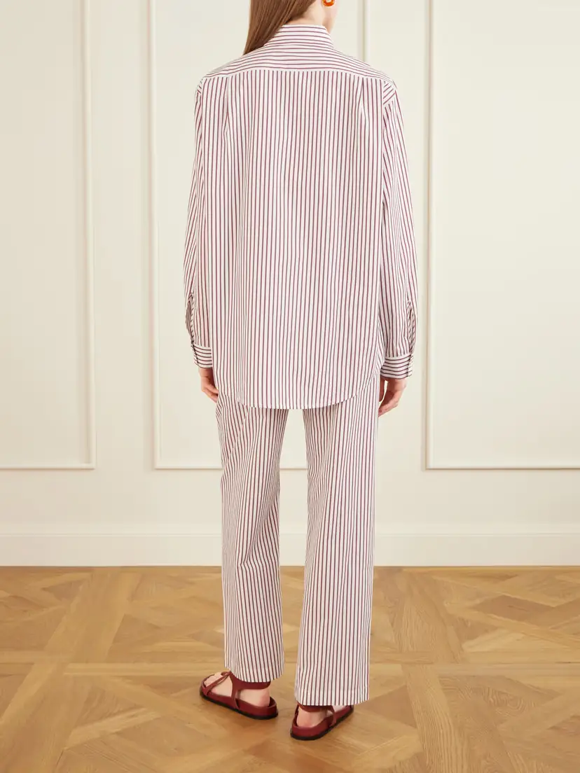 Lido Striped Cotton-poplin Shirt | Thumbnail 4 Lido Striped Cotton-poplin Shirt | Thumbnail 4