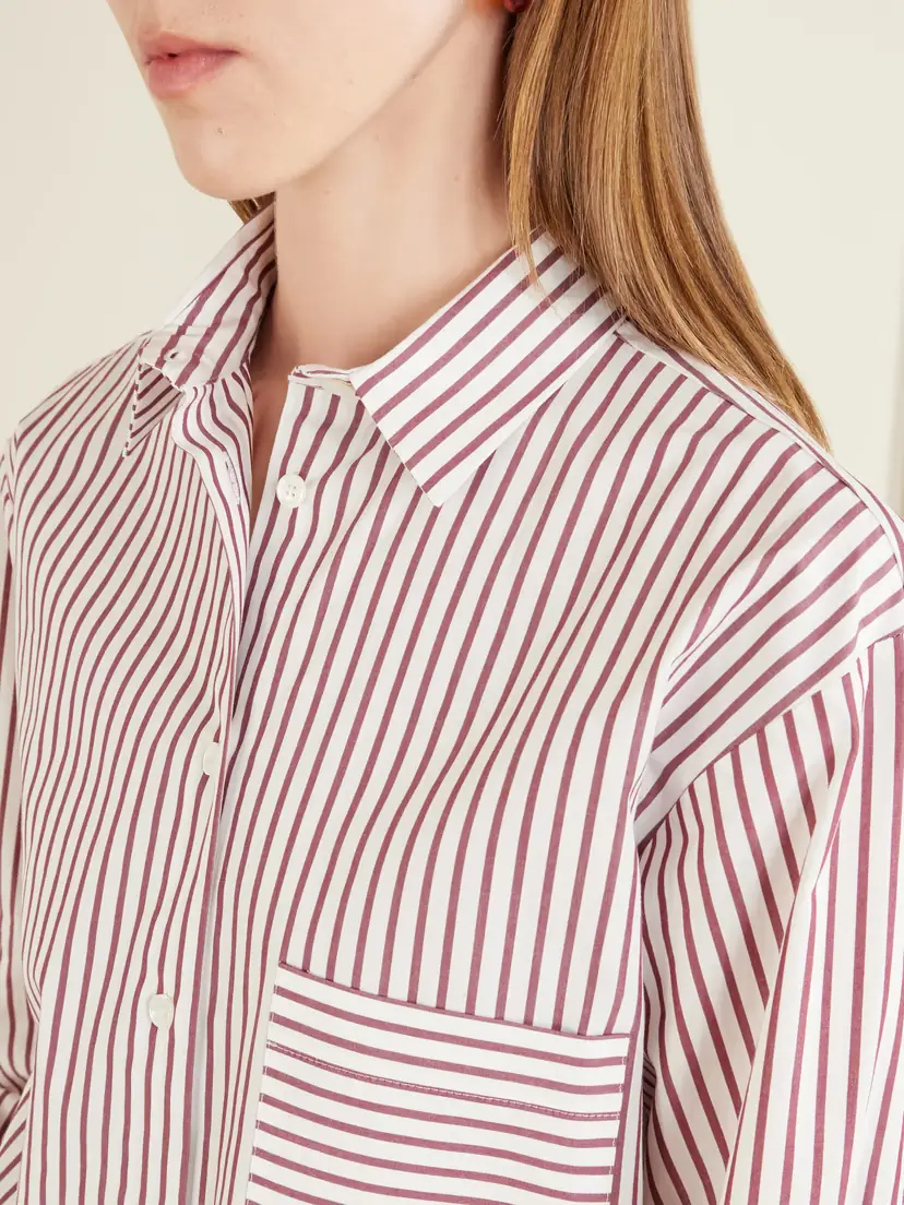 Lido Striped Cotton-poplin Shirt | Thumbnail 5 Lido Striped Cotton-poplin Shirt | Thumbnail 5