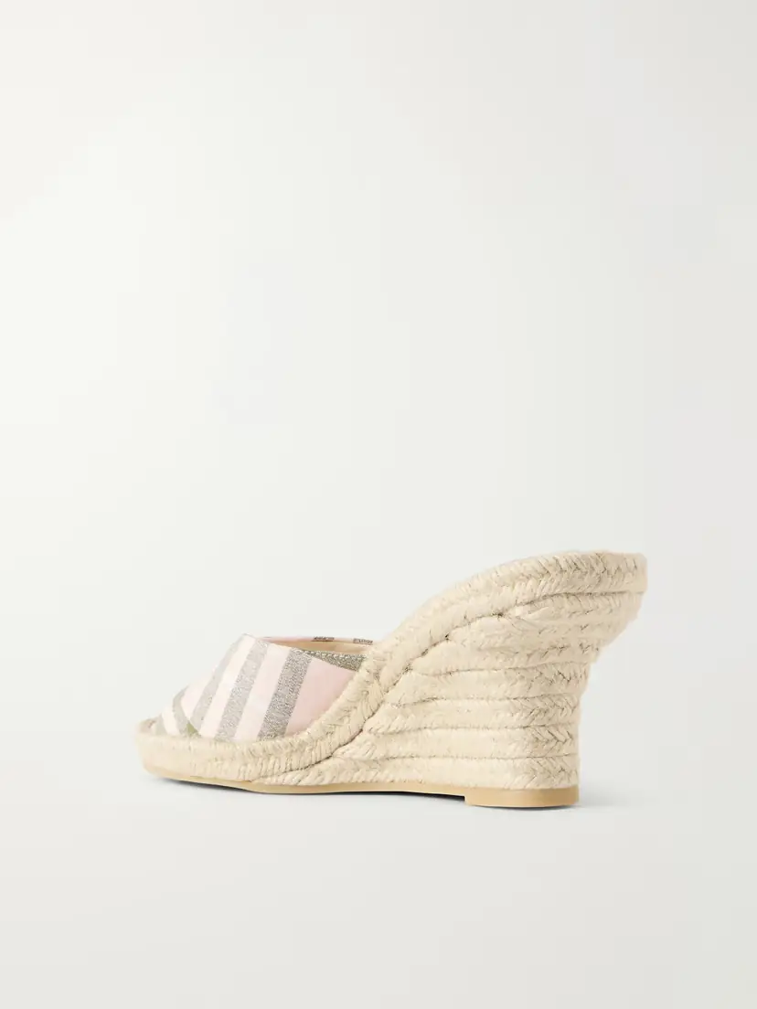 Burberry Lf Mews Check Espadrille Mules | Thumbnail 3 Burberry Lf Mews Check Espadrille Mules | Thumbnail 3
