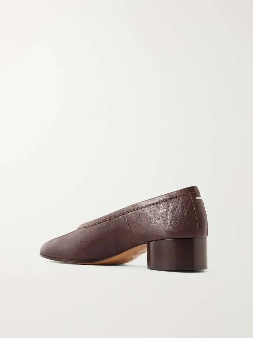 Maison Margiela Tabi Ballerina Split-toe Leather Pumps | Thumbnail 3 Maison Margiela Tabi Ballerina Split-toe Leather Pumps | Thumbnail 3