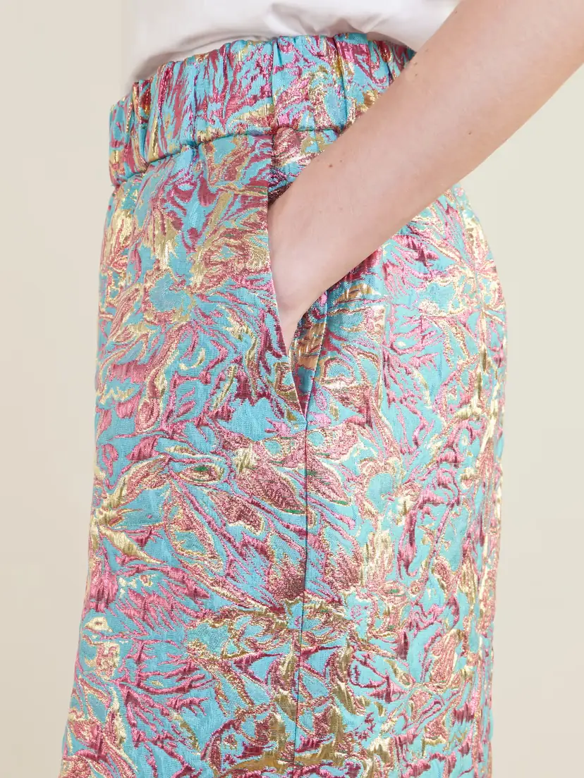 Dries Van Noten Printed Cotton-blend Jacquard Shorts | Thumbnail 5