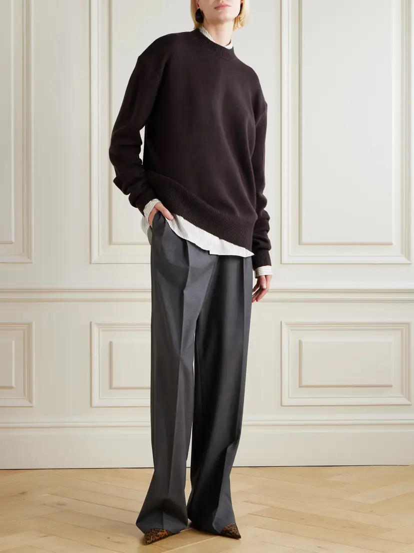 The Frankie Shop Rafaela Oversized Wool And Cashmere-blend Sweater | Thumbnail 2