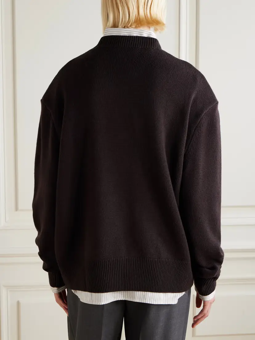 The Frankie Shop Rafaela Oversized Wool And Cashmere-blend Sweater | Thumbnail 3