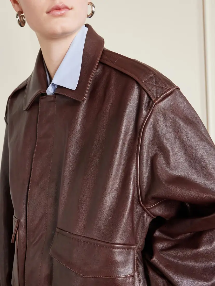 ssstein Leather Bomber Jacket | Thumbnail 5