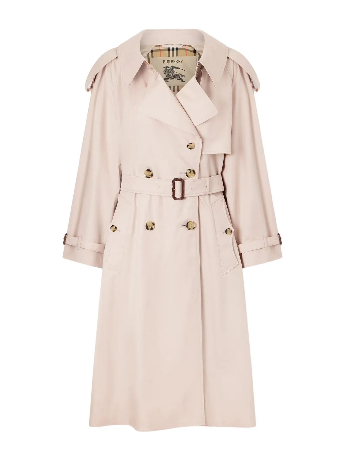Fitzorvia Double-breasted Belted Cotton-gabardine Trench Coat Fitzorvia Double-breasted Belted Cotton-gabardine Trench Coat