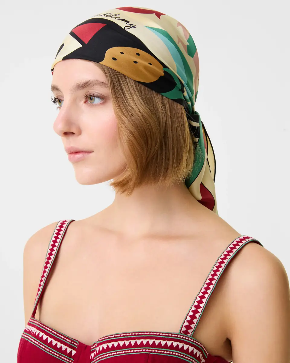 Emporio Sirenuse Foulard in Louis Barthélemy Print | Thumbnail 7 Emporio Sirenuse Foulard in Louis Barthélemy Print | Thumbnail 7