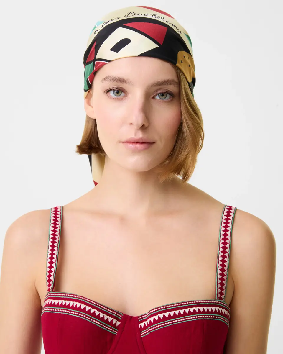 Emporio Sirenuse Foulard in Louis Barthélemy Print | Thumbnail 8 Emporio Sirenuse Foulard in Louis Barthélemy Print | Thumbnail 8
