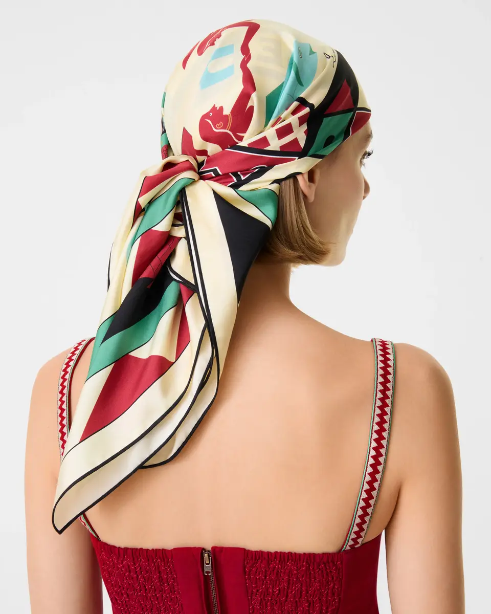 Emporio Sirenuse Foulard in Louis Barthélemy Print | Thumbnail 9 Emporio Sirenuse Foulard in Louis Barthélemy Print | Thumbnail 9
