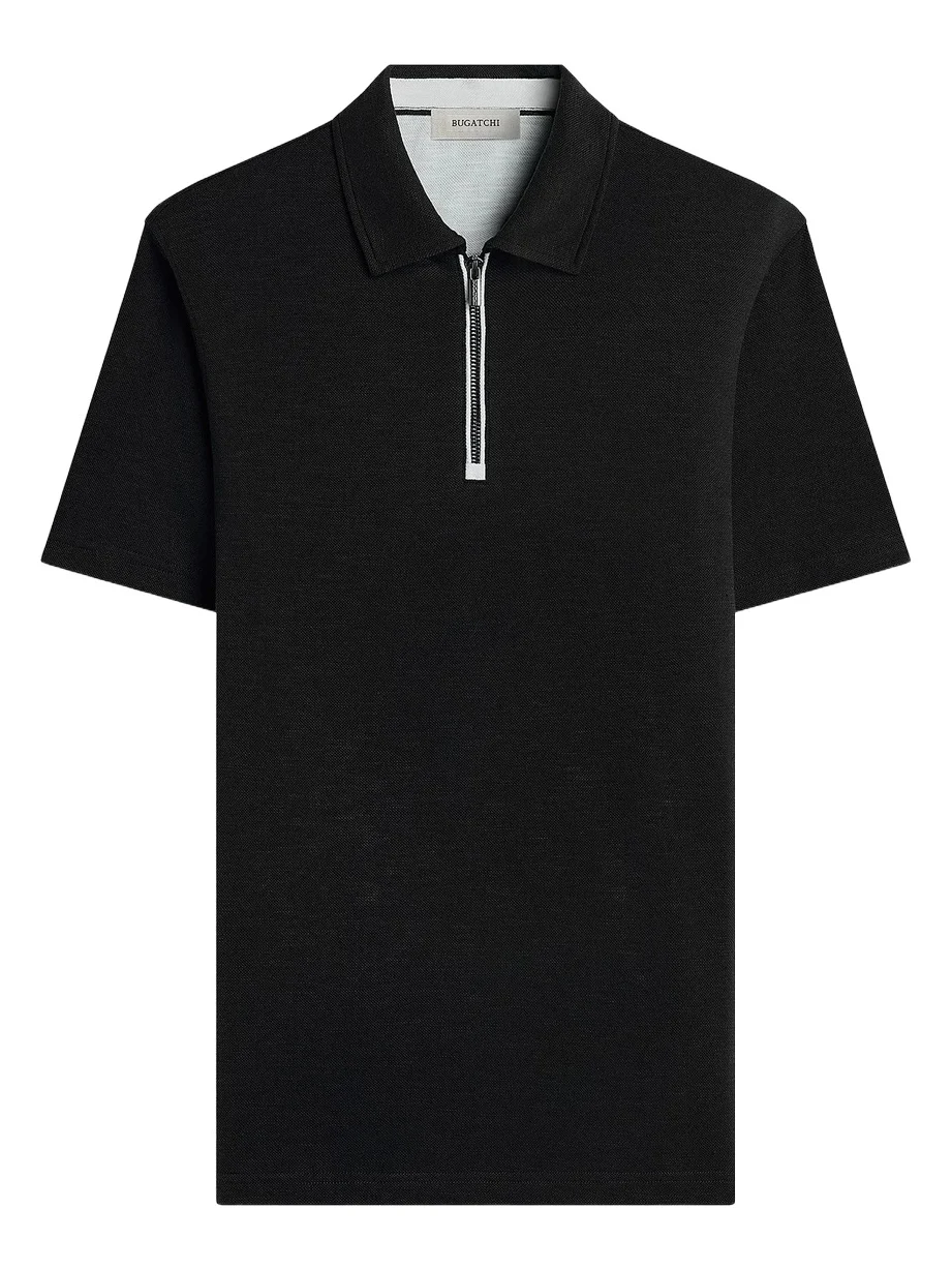 Men's Performance Quarter-Zip Polo Shirt