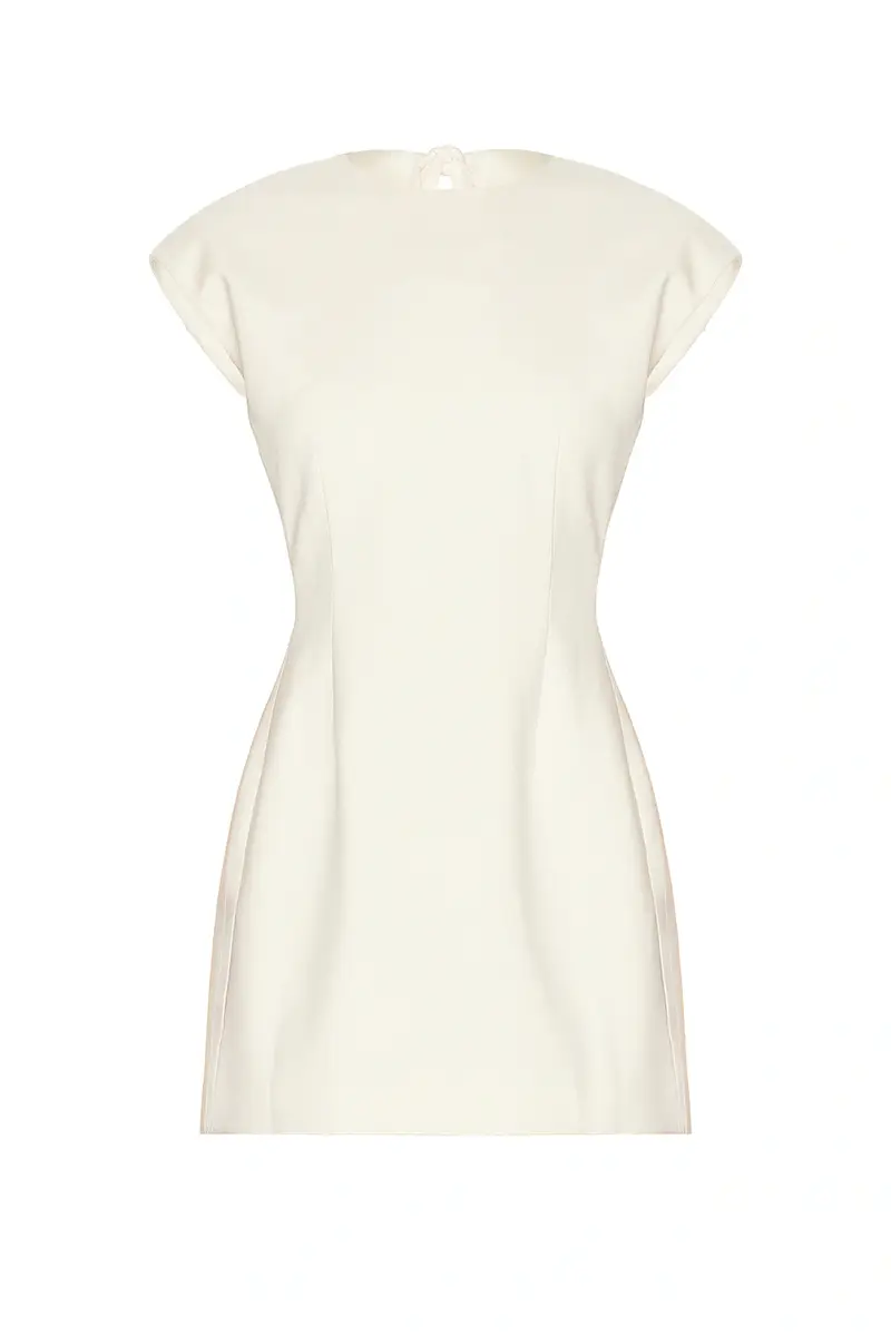 EAVES Irene Classic Suiting Sculpted Mini Dress | Thumbnail 6 EAVES Irene Classic Suiting Sculpted Mini Dress | Thumbnail 6