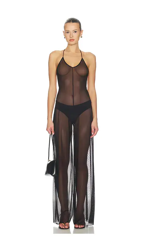 Norma Kamali Fara Slip Jumpsuit | Thumbnail 2