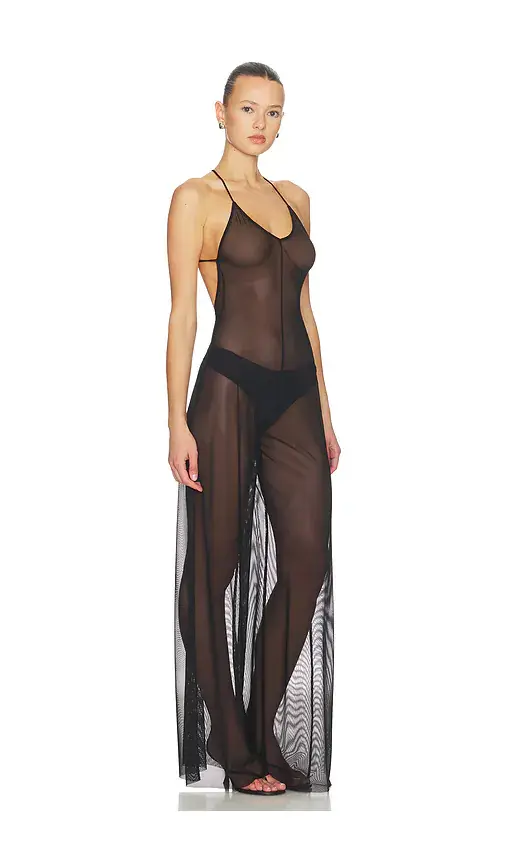 Norma Kamali Fara Slip Jumpsuit | Image 1 Norma Kamali Fara Slip Jumpsuit | Image 1