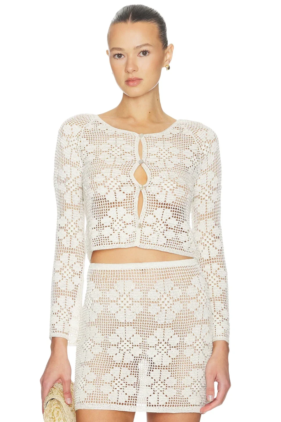 Daisy Chain Crochet Cardigan Daisy Chain Crochet Cardigan