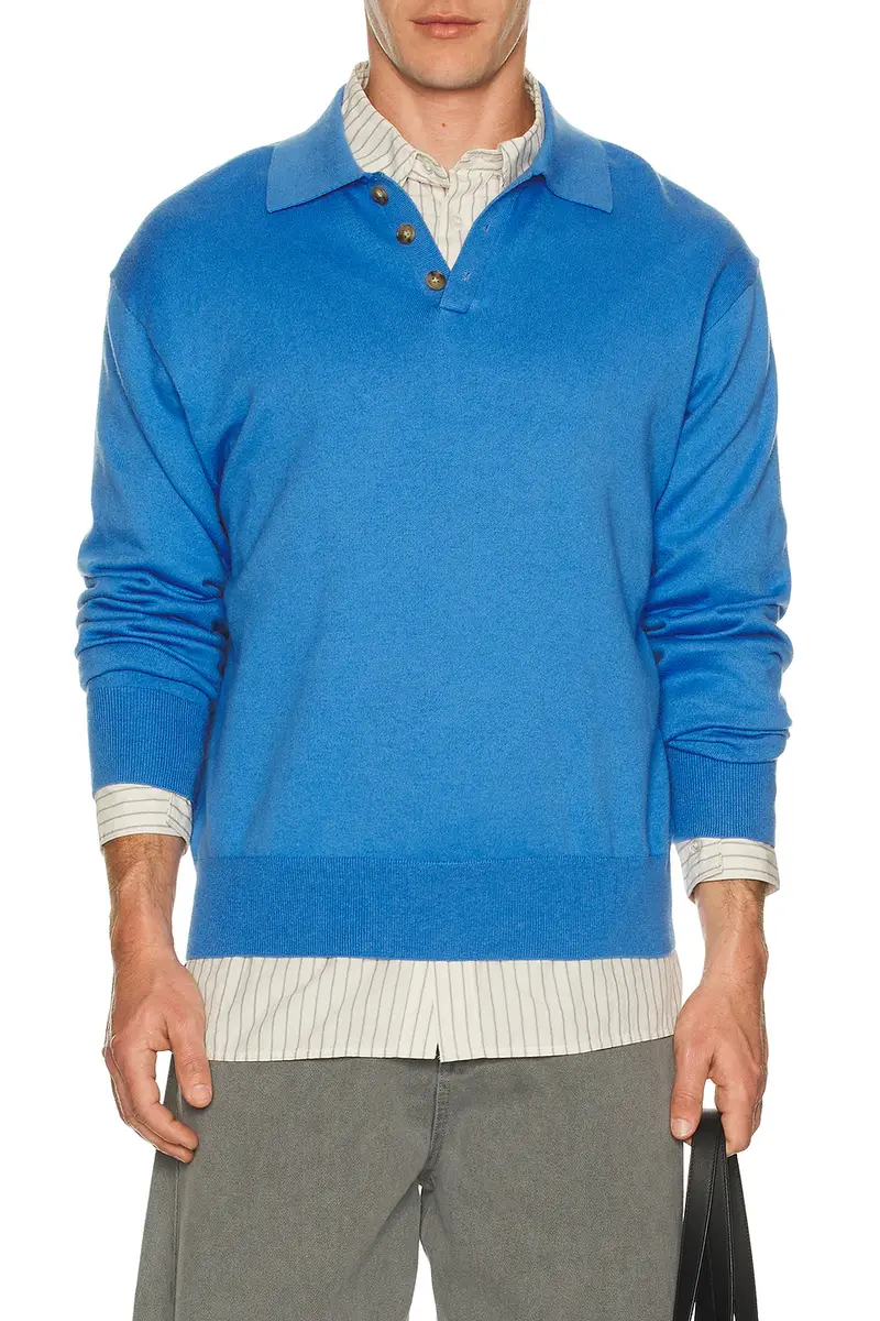 Guest In Residence Allday Cotton Cashmere Polo | Thumbnail 3