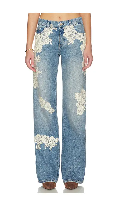 LoveShackFancy Bambie Jean | Image 1 LoveShackFancy Bambie Jean | Image 1