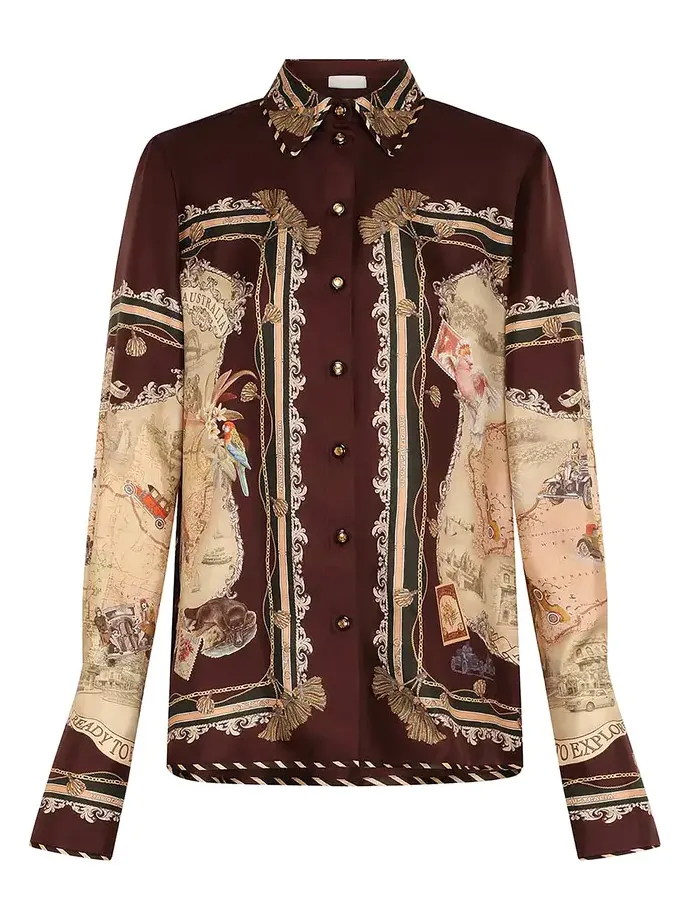Valiant Twill Silk Shirt Valiant Twill Silk Shirt