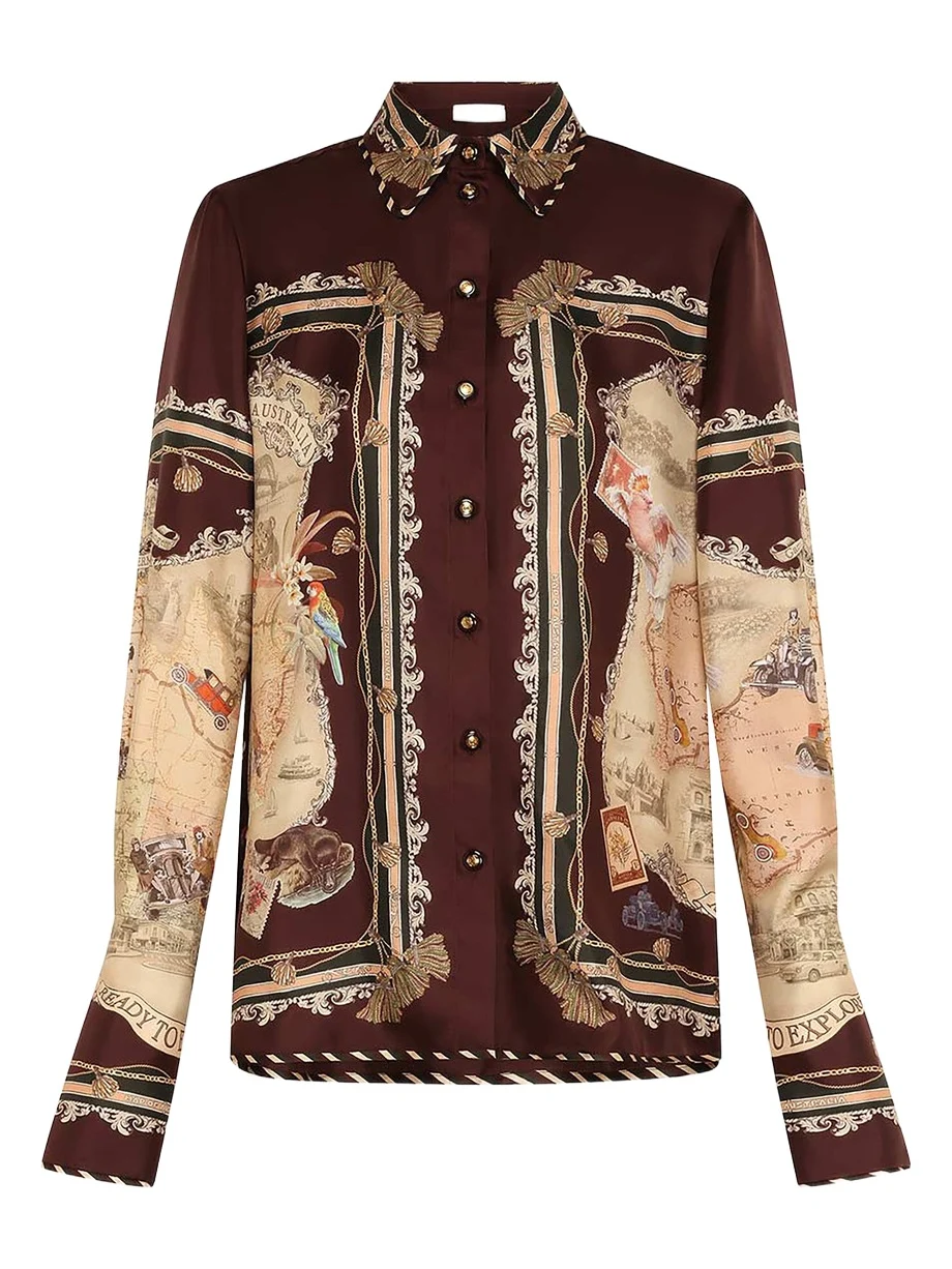 Valiant Twill Silk Shirt