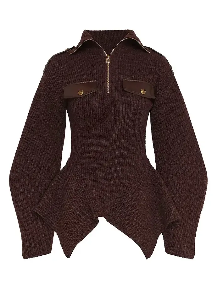 Valiant Utility Wool-Blend Sweater Valiant Utility Wool-Blend Sweater