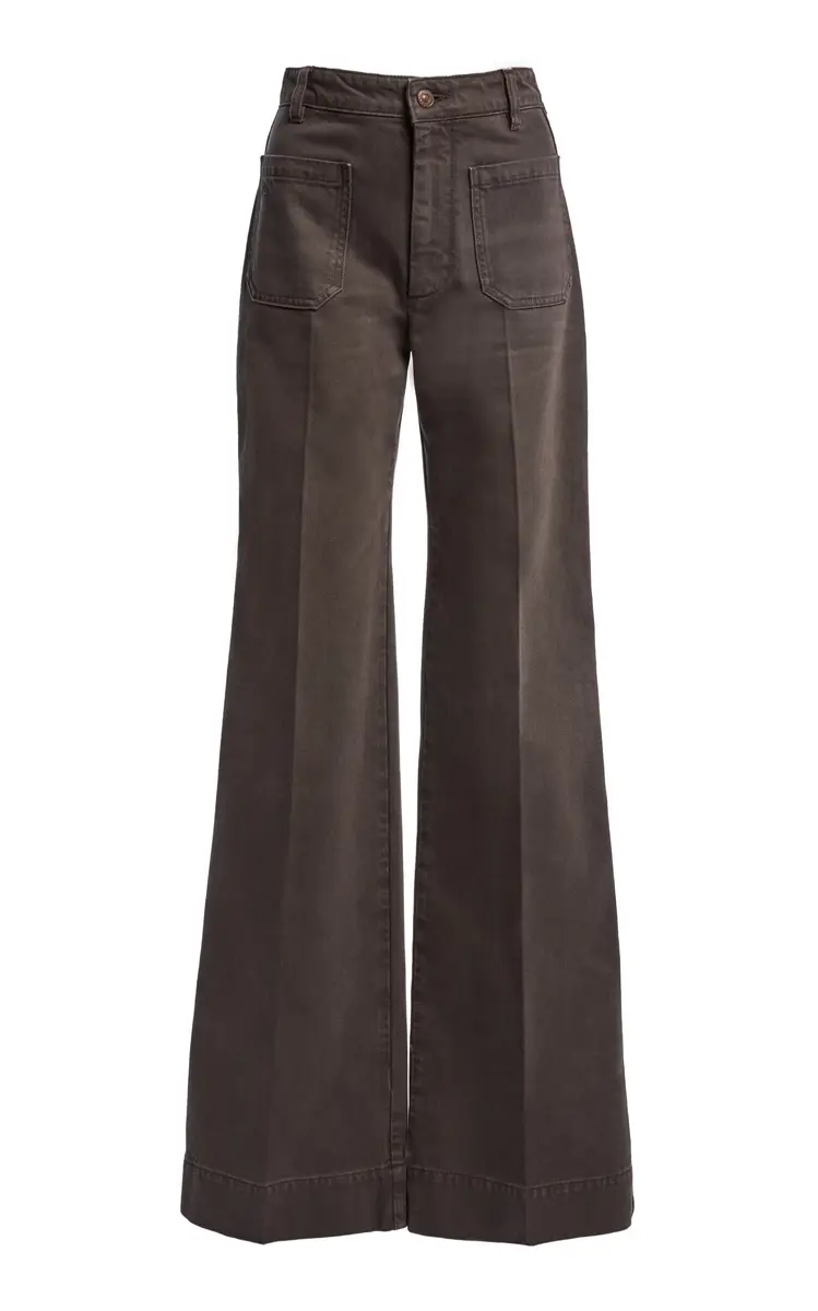 Victoria Beckham Alina High-Rise Straight-Leg Jeans