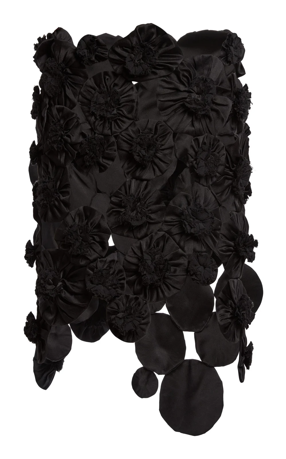 Floral Applique Midi Skirt Floral Applique Midi Skirt