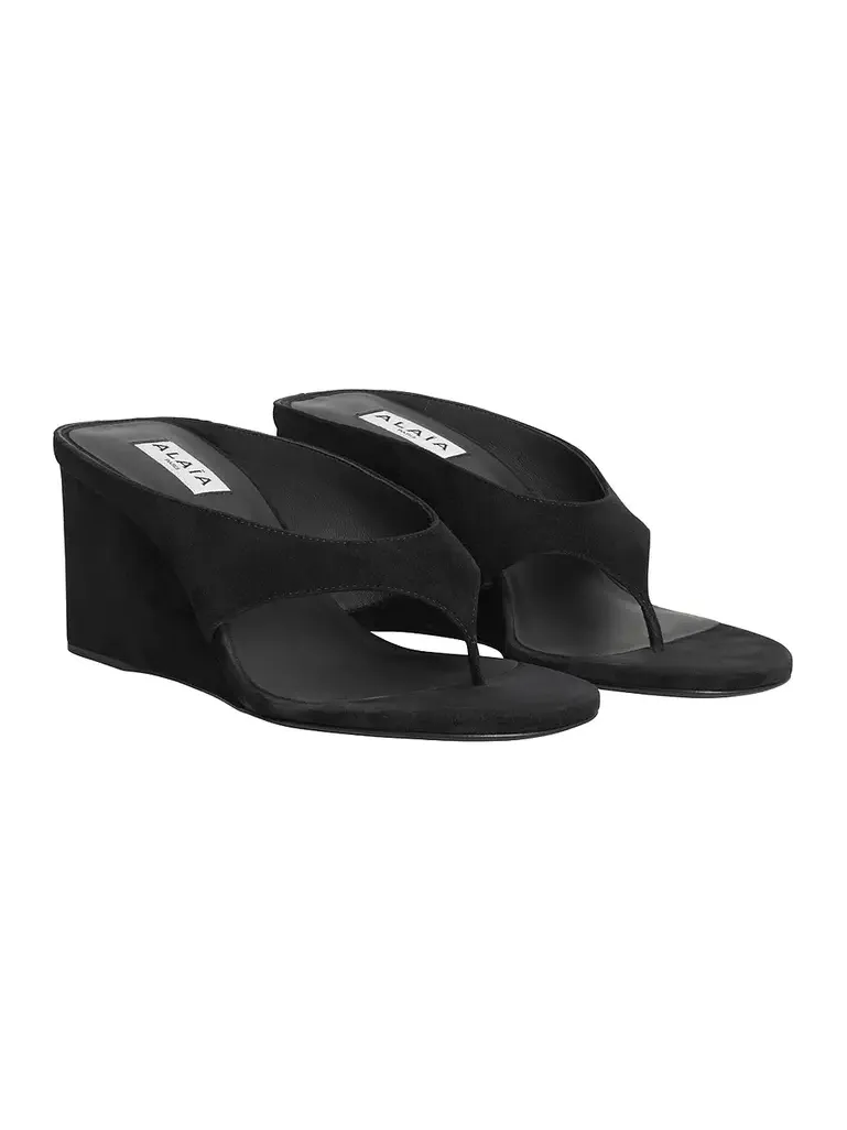 Wedge Thong Mule Wedge Thong Mule