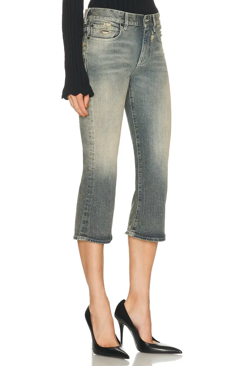 Balenciaga Lace Flared Capri | Thumbnail 2 Balenciaga Lace Flared Capri | Thumbnail 2