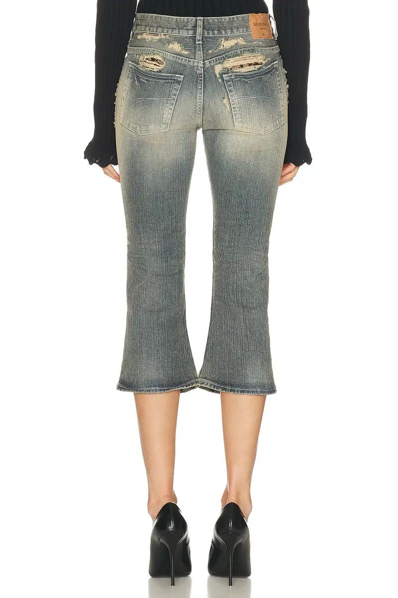 Balenciaga Lace Flared Capri | Thumbnail 4 Balenciaga Lace Flared Capri | Thumbnail 4
