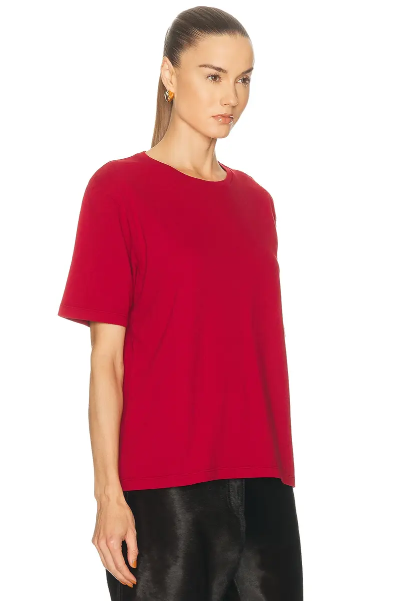 KHAITE Mae Short Sleeve Tee | Thumbnail 2 KHAITE Mae Short Sleeve Tee | Thumbnail 2