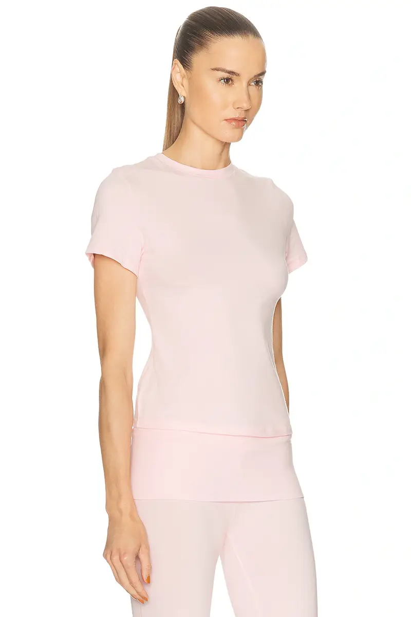 Skims Cotton Jersey T-Shirt | Thumbnail 2 Skims Cotton Jersey T-Shirt | Thumbnail 2