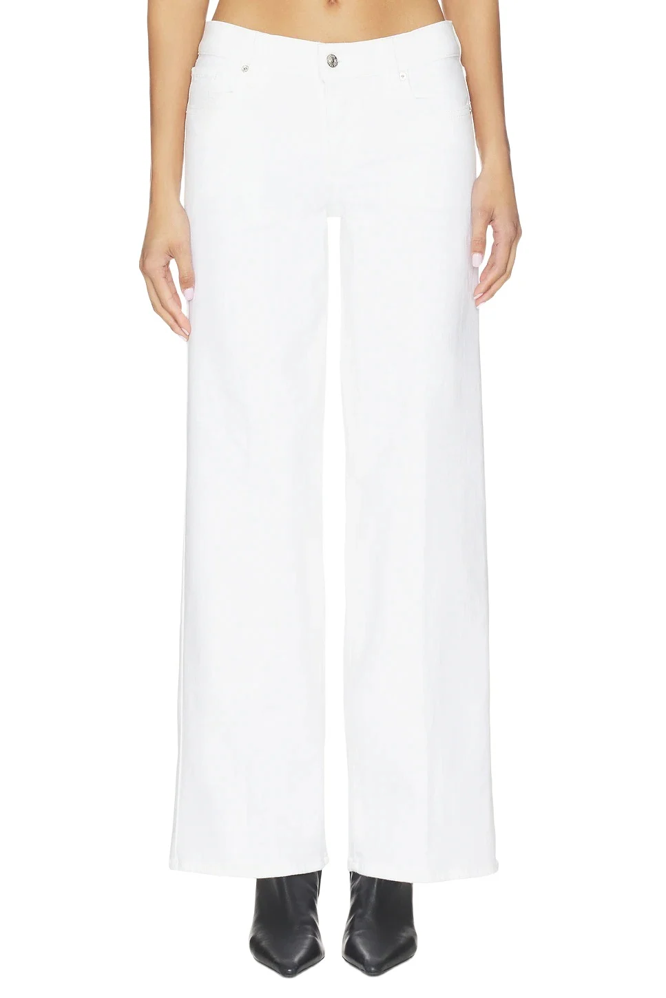 Frame Low Rise Le Slim Palazzo Jeans