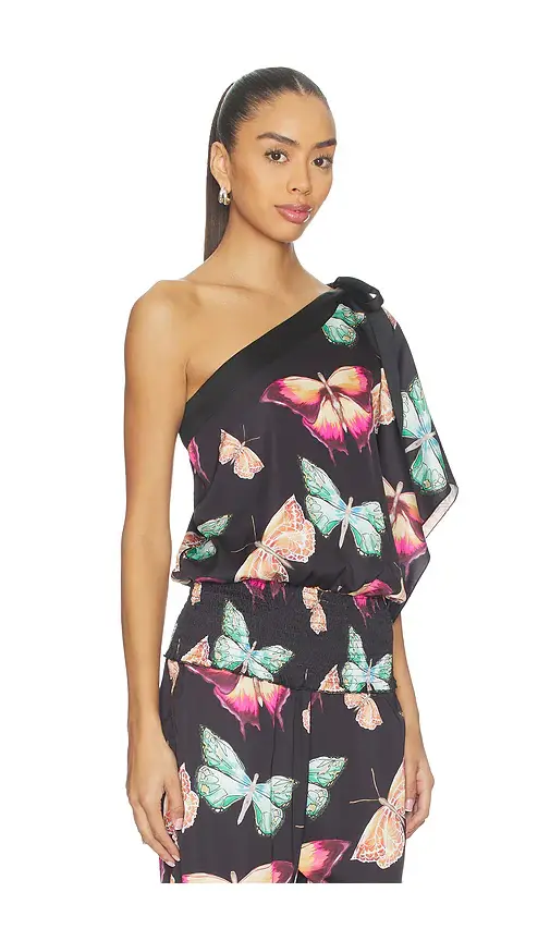 Juliet Johnstone Mariposa One Shoulder Top | Thumbnail 2