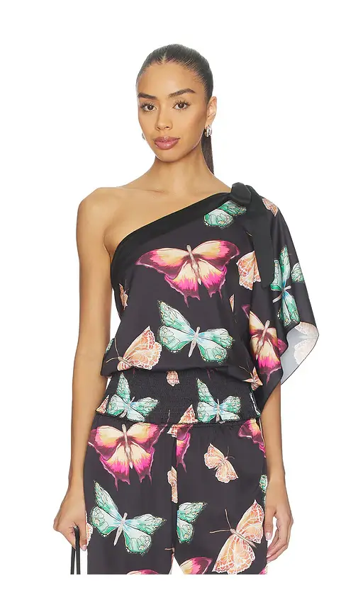 Juliet Johnstone Mariposa One Shoulder Top | Image 1 Juliet Johnstone Mariposa One Shoulder Top | Image 1