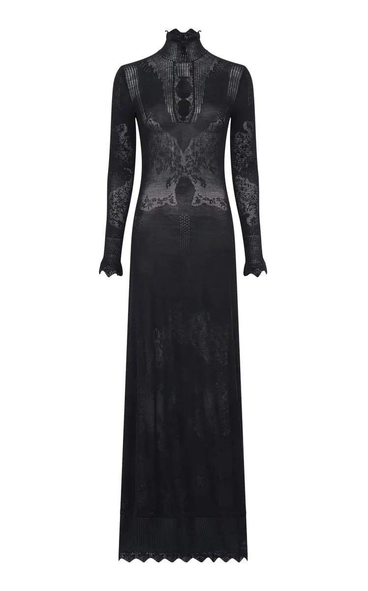 Gabriela Hearst Solace Cutout Wool Maxi Dress