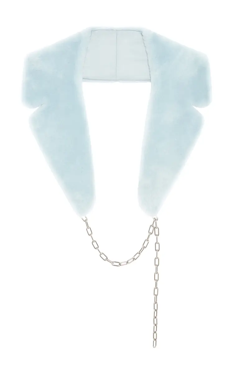 Gabriela Hearst Demeter Fur Coat Collar