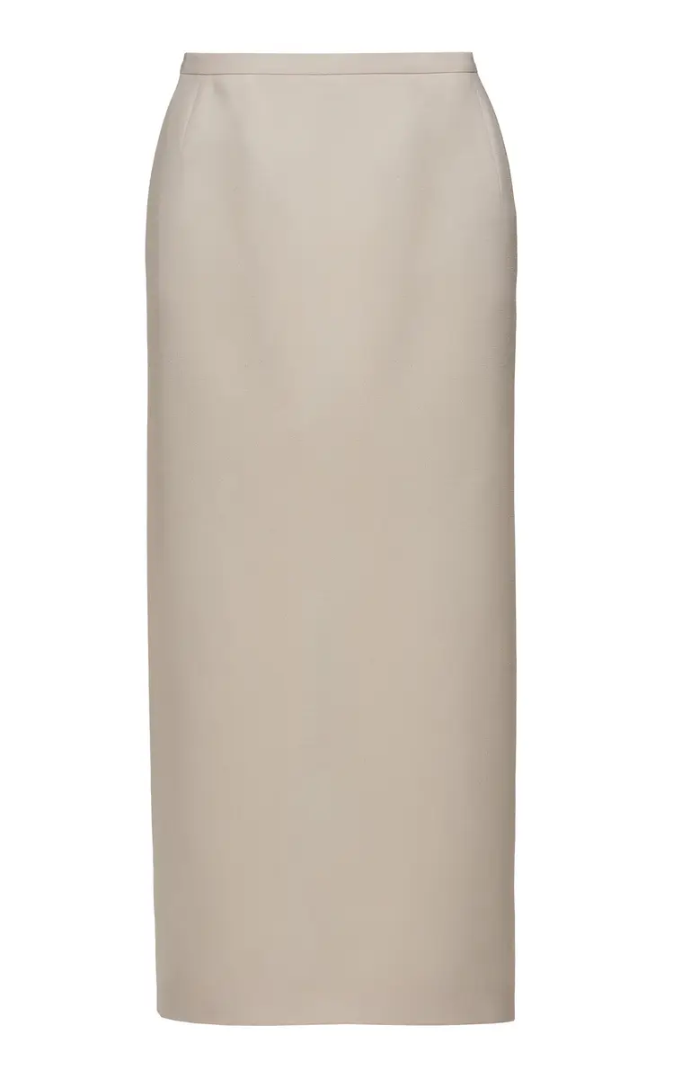 Magda Butrym Wool-Blend Maxi Skirt