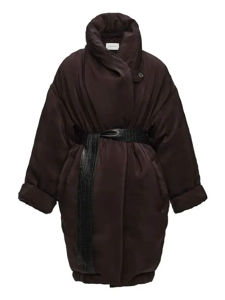 Wool-Blend Puffer Coat Wool-Blend Puffer Coat