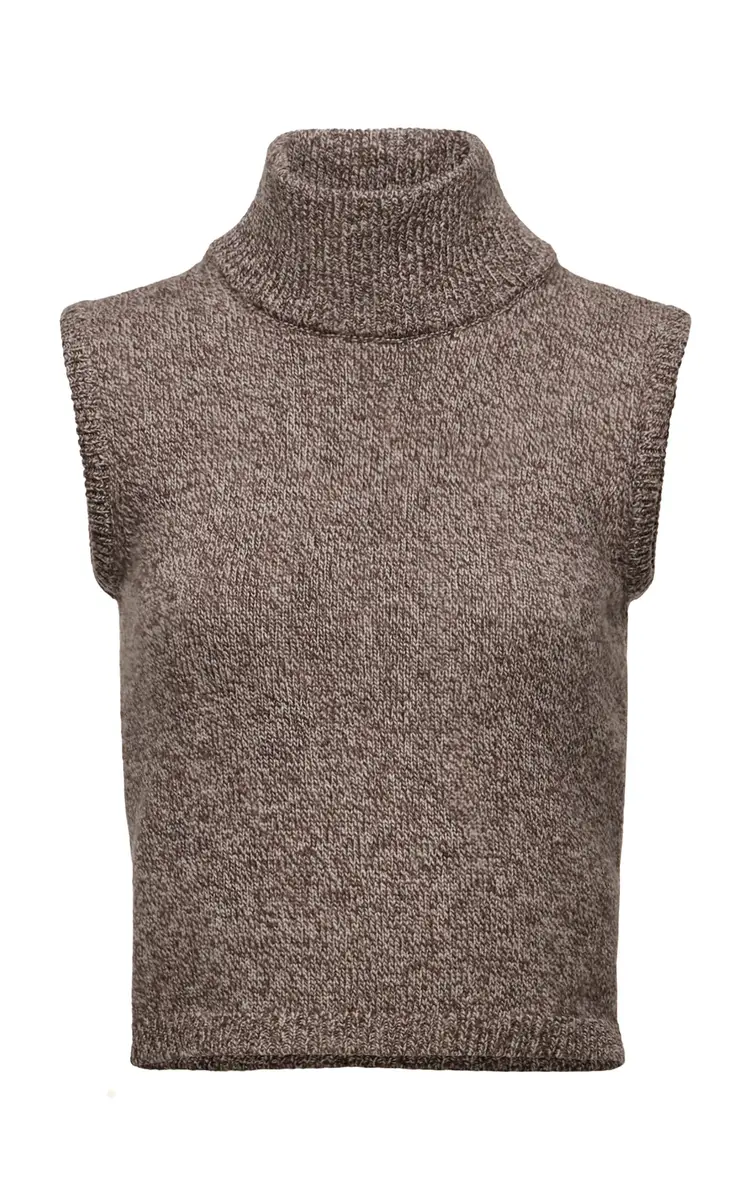 Magda Butrym Wool Turtleneck Top | Thumbnail 2 Magda Butrym Wool Turtleneck Top | Thumbnail 2