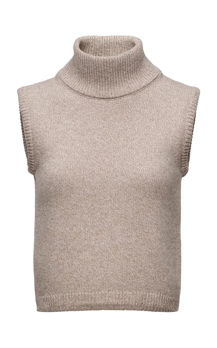 Magda Butrym Wool Turtleneck Top