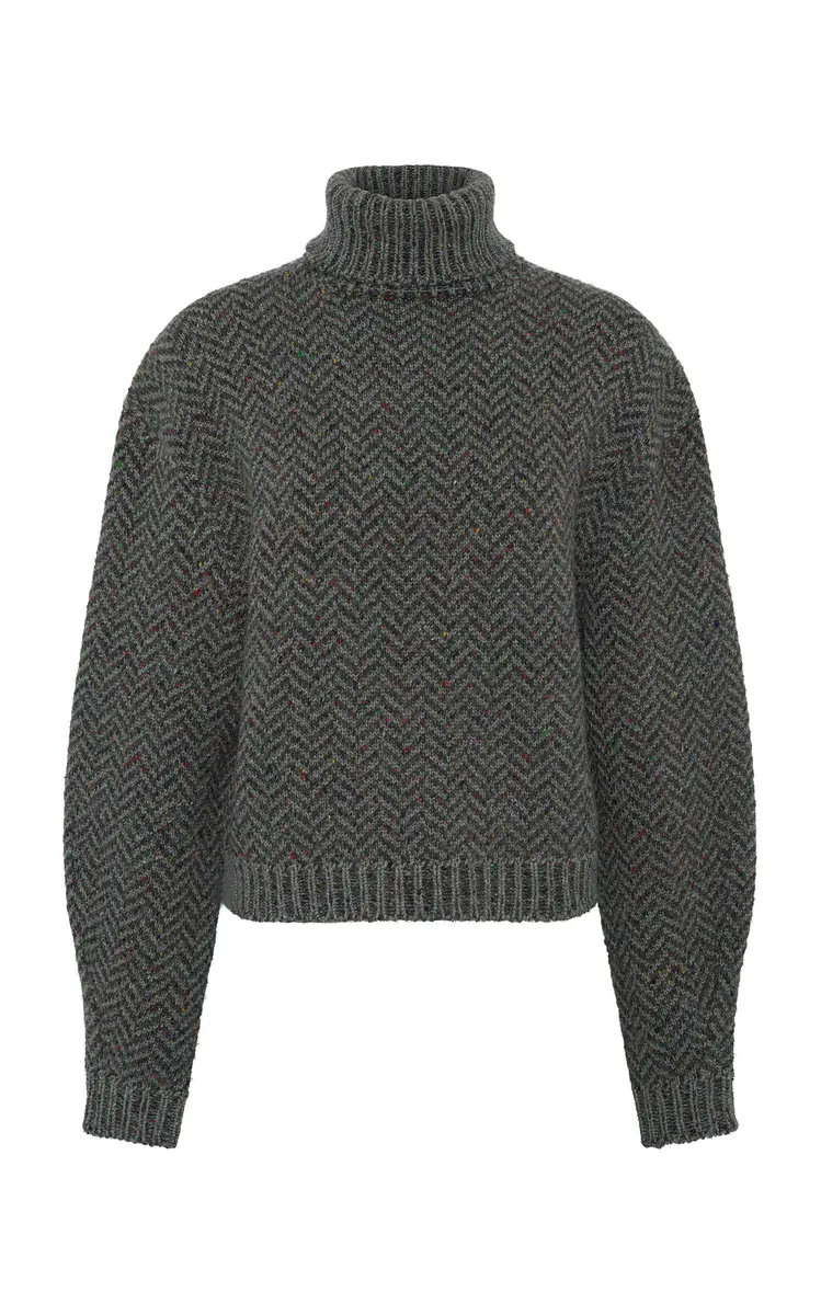 Gabriela Hearst Courtney Turtleneck Cashmere Sweater