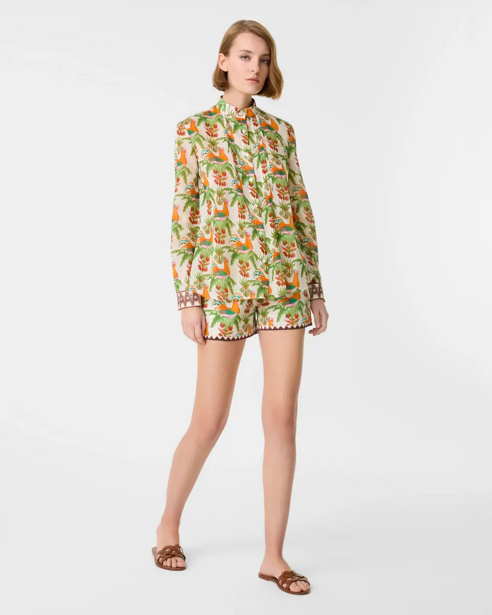 Emporio Sirenuse Chiara Shirt in Midsummer Print | Thumbnail 4 Emporio Sirenuse Chiara Shirt in Midsummer Print | Thumbnail 4