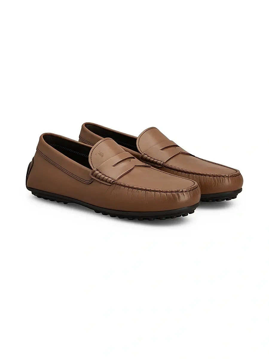 Tod's Men's City Gommino Leather Driving Loafers | Thumbnail 2 Tod's Men's City Gommino Leather Driving Loafers | Thumbnail 2