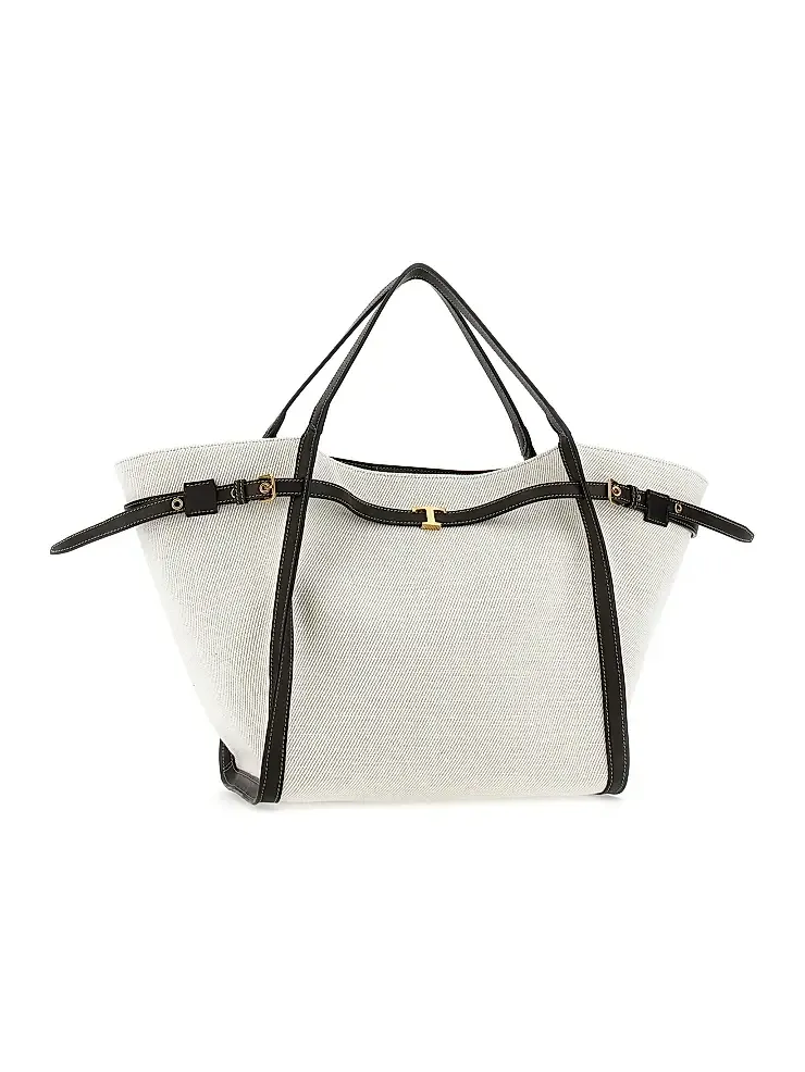 Women's Medium Linen-Canvas Shopping Bag Women's Medium Linen-Canvas Shopping Bag