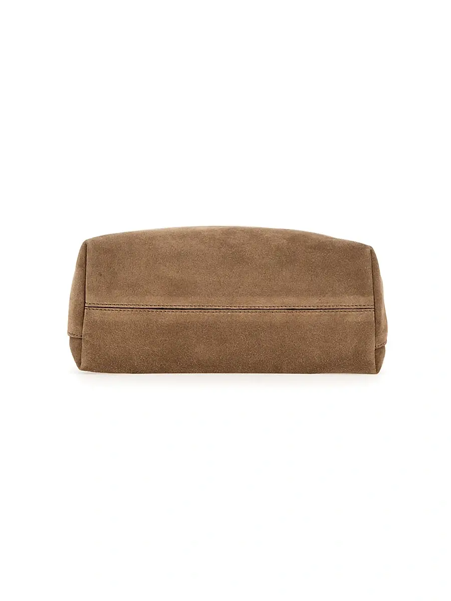 Tod's Women's Small T Timeless Suede Tote Bag | Thumbnail 6 Tod's Women's Small T Timeless Suede Tote Bag | Thumbnail 6