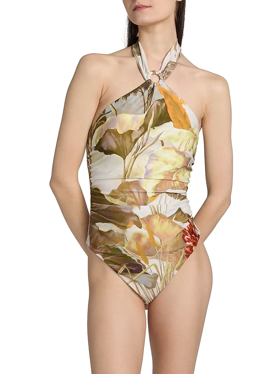 Kobi Halperin Women's Alanna Printed One-Piece Swimsuit | Thumbnail 3 Kobi Halperin Women's Alanna Printed One-Piece Swimsuit | Thumbnail 3