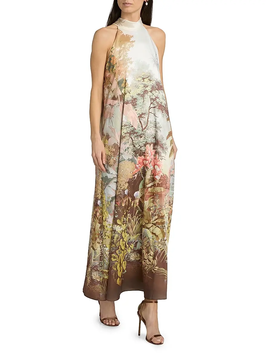 Kobi Halperin Women's Autumn Edens Valley Print Cover-Up Dress | Thumbnail 2 Kobi Halperin Women's Autumn Edens Valley Print Cover-Up Dress | Thumbnail 2