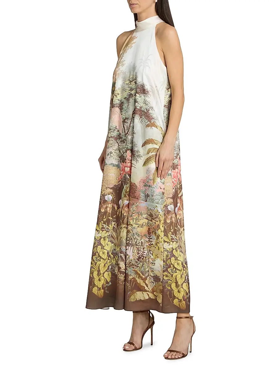 Kobi Halperin Women's Autumn Edens Valley Print Cover-Up Dress | Thumbnail 4 Kobi Halperin Women's Autumn Edens Valley Print Cover-Up Dress | Thumbnail 4