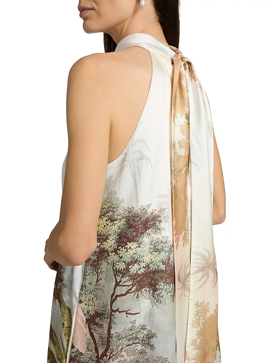 Kobi Halperin Women's Autumn Edens Valley Print Cover-Up Dress | Thumbnail 6 Kobi Halperin Women's Autumn Edens Valley Print Cover-Up Dress | Thumbnail 6